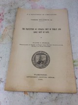 Us Department Of Agriculture Farmers Bulletin 1906 Prevent Smut Of Wheat &amp; Oats - £7.81 GBP