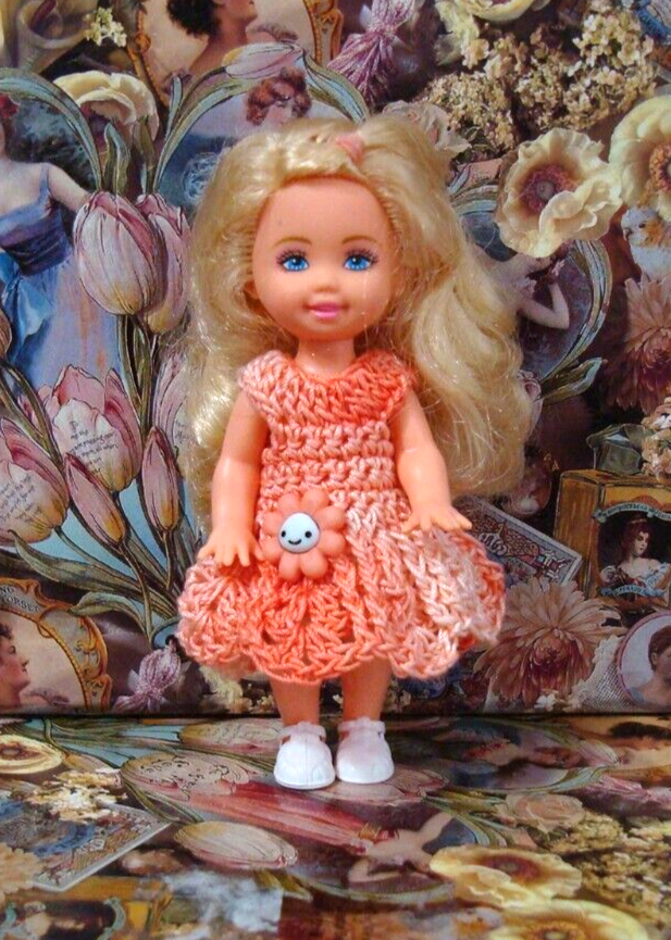 Hand crocheted Doll Clothes for Kelly or same size dolls #2557 - $12.00