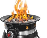 Premium Auto-Ignition Smokeless Outdoor Portable Propane Fire Pit With C... - $291.99