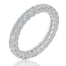 Authenticity Guarantee 
950 Platinum 1.93 CT Diamond Eternity Wedding Band - £3,184.13 GBP