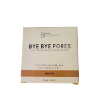 It Cosmetics Bye Bye Pores Finishing Powder Medium Tinted Skin-Blurring Sealed - £20.43 GBP