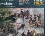 The American Revolution In Historic Art 750 Piece Jigsaw Puzzle 24”x 18” - £19.47 GBP