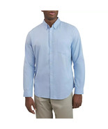 Ben Sherman The Original Mens Size XXL Stretch Blue Oxford Long Sleeve S... - $14.39