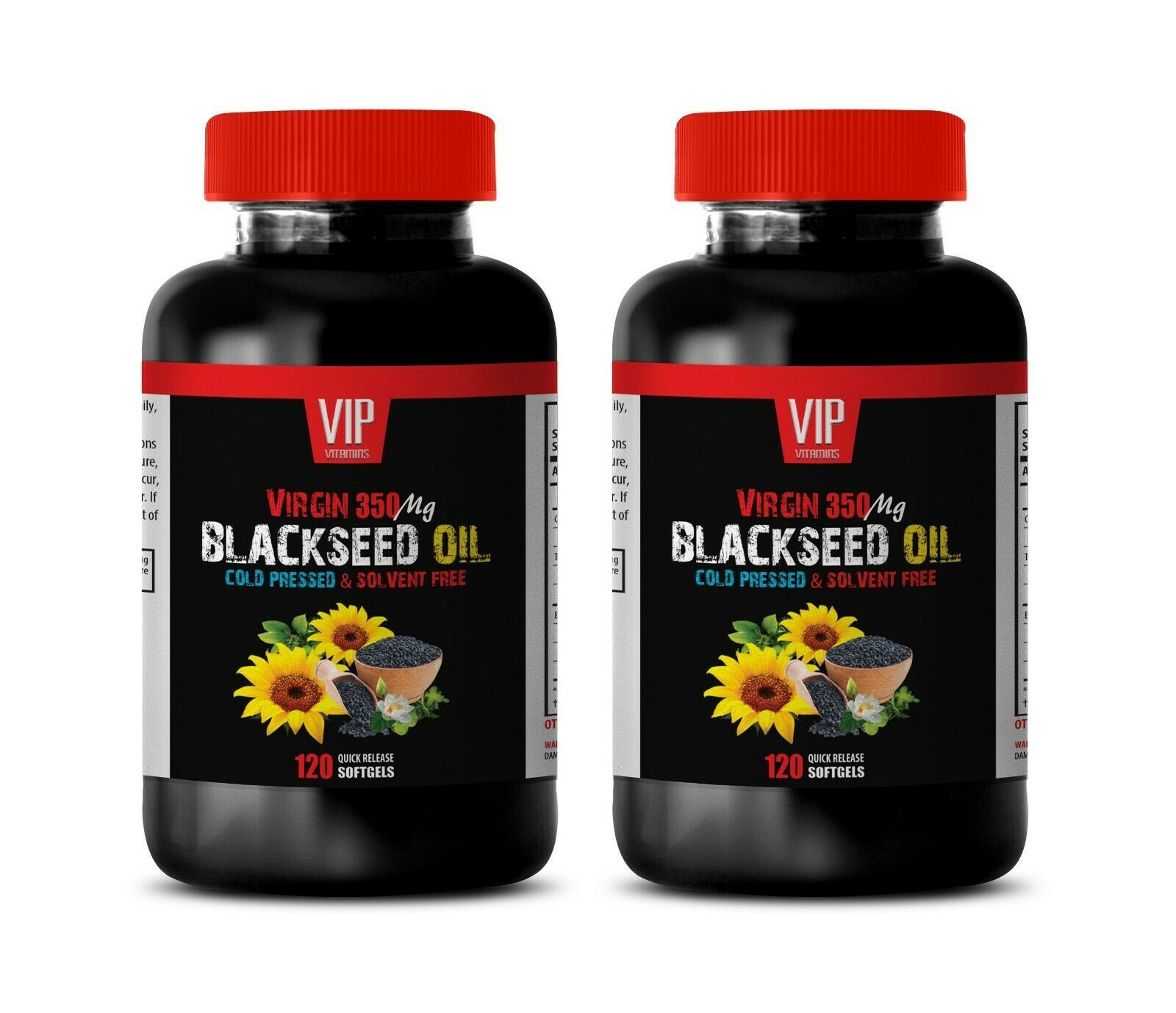 Primary image for cholesterol natural supplements - BLACKSEED OIL - blood sugar support 2BOTTLE 