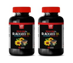 cholesterol natural supplements - BLACKSEED OIL - blood sugar support 2BOTTLE  - $39.18