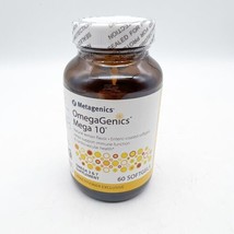 OmegaGenics Mega 10 60 softgels Metagenics Lemon Omega 3 &amp; 7 Fish Oil Ex... - £47.17 GBP