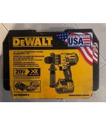 Dewalt DCD996P2 20V MAX XR Cordless Brushless 3-Speed 1/2&quot; Hammer Drill Kit - £238.56 GBP