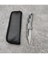 Wild Survival Folding Knife Pocket Hunting M390 Steel Titanium Handle Dr... - $115.45 CAD