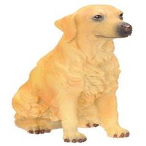 Pacific Trading Golden Retriever Figurine 3 Inch Brown - $12.85