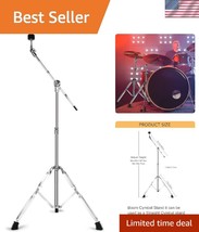 Professional Quality Cymbal Stand - Adjustable Height, Double Braced Sta... - $2,078.10 MXN