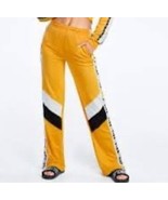 PINK Victoria’s Secret Jogger Sweatpants Yellow Women’s Medium Stretch Y2K - $27.41 CAD