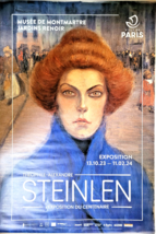 Steinlen - Affiche Originale Exposition - Paris - 2023 - 176cm X 118cm - £242.59 GBP