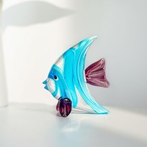 Glass Figurines Sea Life Tropical Fish 2.7*2.2in - $19.56