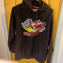 Dixxon Hoodie Men Size Medium Black Custom Sweatshirt Clay Smith Cams - $62.62