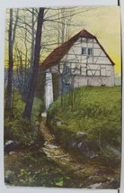 Greetings Country Water Mill Scene View  1906 Nebraska Lincoln Postcard L18 - £5.22 GBP