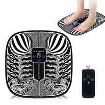 Ems Foot Massager Pad Pulse Physiotherapy Micro-current Electric Feet Massage Ma - £22.15 GBP