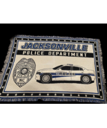 Jacksonville Police Department Tapestry Throw Blanket North Carolina NC ... - $1,732.03 MXN