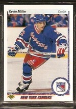New York Rangers Kevin Miller RC Rookie Card 1990 Upper Deck #444 - £0.59 GBP