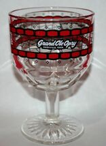 Vintage GRAND OLE OPRY Nashville Tennessee Beer GLASS GOBLET Country Music - $12.86