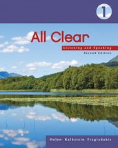 All Clear 1: Listening and Speaking, 2nd Edition Fragiadakis, Helen - £47.38 GBP