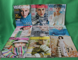 9 Piece Vogue Knitting Magazine Back Issues 2008-2014 - £39.80 GBP