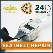 2003-2004 INFINITI G35 SEDAN FRONT RIGHT PASSENGER SEAT BELT BUCKLE BLACK P5891 image 11