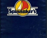 Spinnaker&#39;s Restaurant Menu Southeastern United States Flower Pot Bread - £24.76 GBP