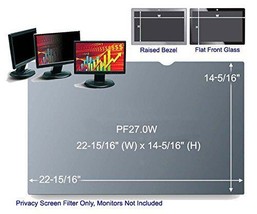 3M PF27.0W Frameless Privacy Filter 27&quot; Desktop Widescreen 16:10 Aspect ... - £64.58 GBP