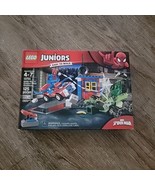 LEGO 10754 JUNIORS MARVEL Spider-Man vs. Scorpion Street Showdown New Se... - £28.20 GBP