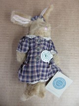 NOS Boyds Bears Plush Rabbit GRETCHEN Bearwear Easter Bunny JB Bean    B11  D* - £21.45 GBP