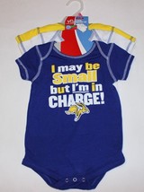 NEW 3 LOT INFANT NCAA SD SOUTH DAKOTA STATE JACKRABBITS ONE-PIECE BODYSUITS - £9.82 GBP