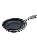 Cuisinart Pans Lot 2 8&quot; Non Stick Skillet &amp; 10&quot; Chef&#39;s Classic Stainless... - €50,55 EUR