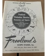 FREELAND DISTINCTIVE SHOOTING ACCESSORIES CATALOG NO. 37, BUSHNELL RIFLE... - €10,81 EUR