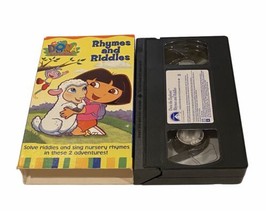 Dora the Explorer - Rhymes and Riddles (VHS, 2003) - £9.17 GBP