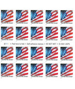 American Flag stamps - £11.79 GBP