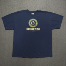 Colorado Registered Warehouse Cargo 31655 T-shirt Mens Size XL Navy Blue... - $11.64