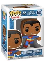 Funko Pop! #443 DC Heroes: Holiday Gingerbread Superman  - $10.22