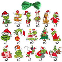32 Xmas Tree Grinch Figure Ornaments Decoration Pendants - $7.00