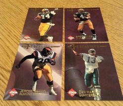 4- 1994 Edge Excalibur 22K # 5 Brett Favre Marino, Bettis Bennett Mt Subset - $7.99