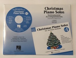 Hal Leonard Student Piano Library Christmas Piano Solos Level 1 One with CD NEW - £7.43 GBP