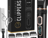 Dog Clippers Professional Heavy Duty Grooming Clipper 3-Speed Low Noise ... - $47.97