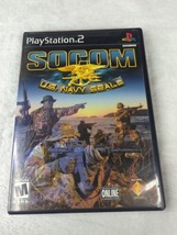 SOCOM: U.S. Navy SEALs Sony PlayStation 2 PS2 Game Complete W/Manual/8mb memory  - £5.56 GBP