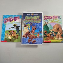 Scooby Doo VHS and Book Lot The Witchs Ghost VHS Scooby Doo and You The Terror - £11.74 GBP