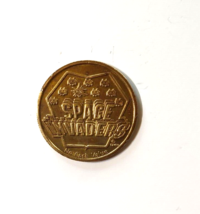 Space Invaders Arcade Game Token 1982 Worlds Fair Video Expo Original Retro - £27.76 GBP