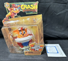 Crash Bandicoot Spin Jakks Pacific 2.5&quot; Head Start collection Action fig... - £15.17 GBP