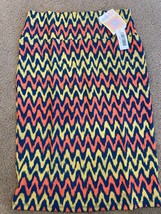 LuLaRoe Cassie Pencil Skirt Womens Sz S Aztec Geo Geometric Chevron Print NWT - £8.85 GBP