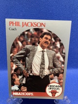 Phil Jackson 1990 NBA Hoops Card 308 - £111.90 GBP