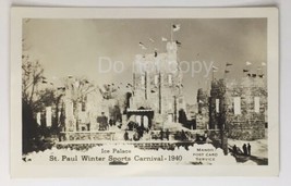 1940 St. Paul Winter Sports Carnival ICE PALACE  Mando Dops Castle of Ice PC - $39.99