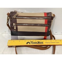 British Tartan Plaid Purse Detachable Strap. Cross Body  6&quot;x 8&quot; - $16.70