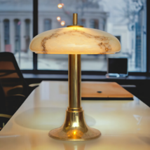 Art Deco Desk Lamp &quot; King George &quot; Brass Lamp Berlin Table Lamp Unique - $8,644.07 MXN